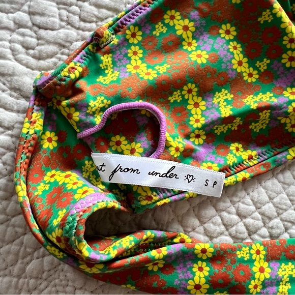NWOT Urban Outfitters Out From Under Dylan Floral Bikini Set - Picture 12 of 12